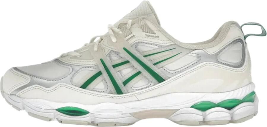 Asics GEL-NYC Utility cream kale Beige Synthetisch Lage sneakers Unisex