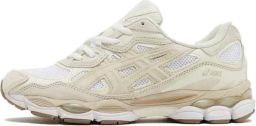 Asics GEL-NYC white feather grey Wit Suede Lage sneakers Unisex