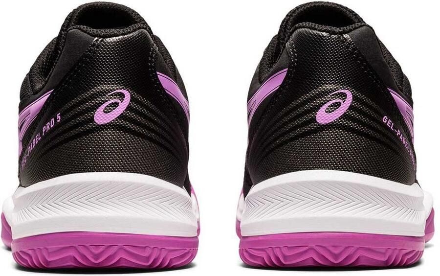 ASICS ' Black And Pink Gel Padel Pro 5 Gs 1044a048 002 Padel Shoes - Foto 3