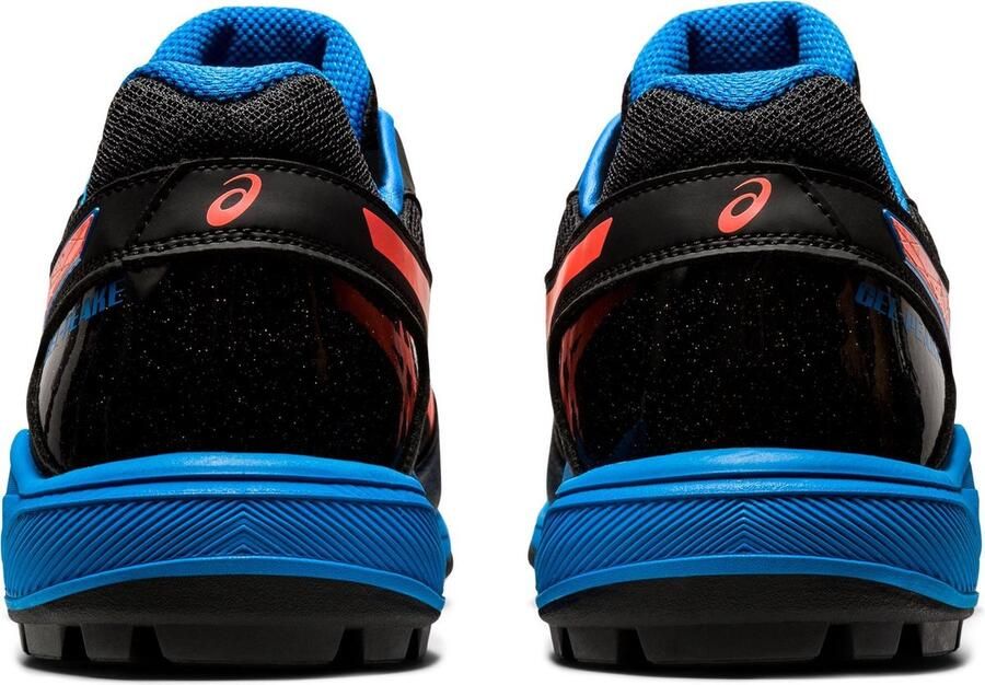 ASICS Gel-Peake Sportschoenen Mannen zwart rood oranje blauw - Foto 4