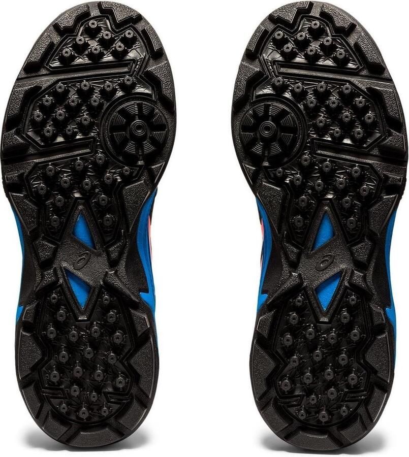 ASICS Gel-Peake Sportschoenen Mannen zwart rood oranje blauw - Foto 2