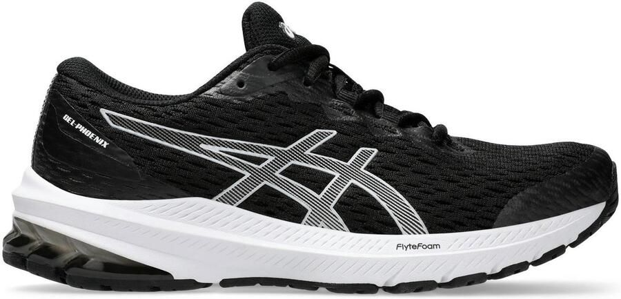 ASICS GEL Phoenix 12 Dames Hardloopschoen Zwart Wit