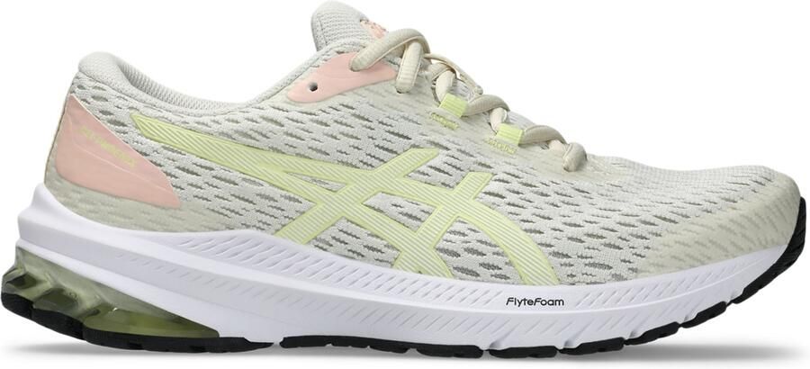 ASICS Gel-Phoenix 12 Hardloopschoenen Birch Huddle Yellow Beige Geel Gel-Phoenix Hardlopen Dames Hardloopschoenen voor Vrouwen - Foto 2