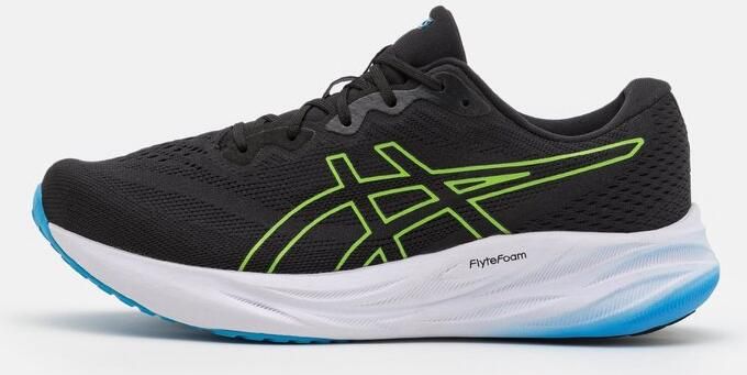 ASICS GEL PULSE 15 hardloopschoenen zwart groen blauw - Foto 3