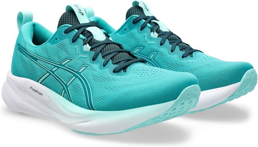 ASICS Gel-Pulse 16 Hardloopschoenen Illuminate Mint Wave Teal Groen Blauw Gel-Pulse Hardlopen Heren