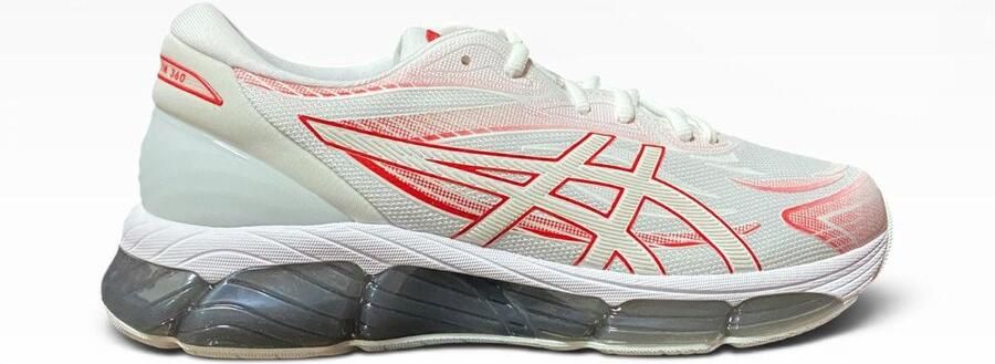 ASICS Gel-Quantum 360 VIII Sportschoenen Mannen Wit Rood Grijs