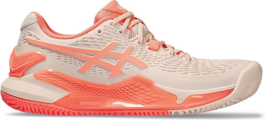ASICS Gel-resolution 9 Clay Court Schoenen Roze 1 2 Vrouw