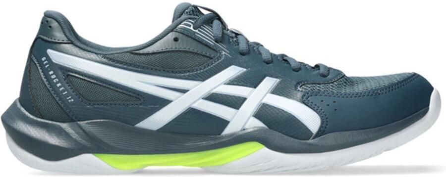 ASICS Gel-Rocket 12 zaalsportschoenen grijsblauw wit