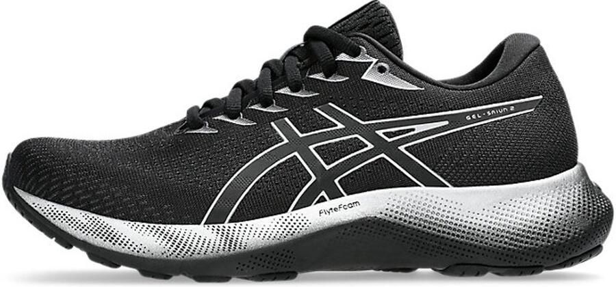 ASICS Gel Saiun 2 Dames Sportschoen Zwart Zilver