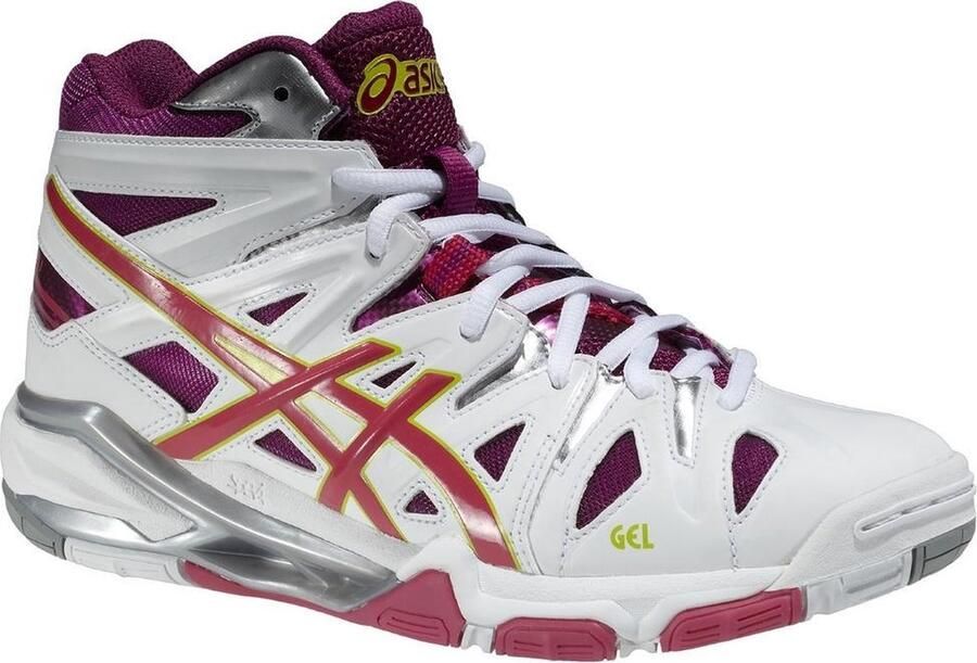 ASICS Gel-Sensei 5 Mt W B451Y-0125 Vrouwen Wit Volleybalschoenen