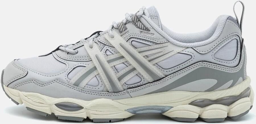 ASICS GEL-NYC Schoenen Grijs Maat: 42.5 Mesh Synthetisch Foot Locker