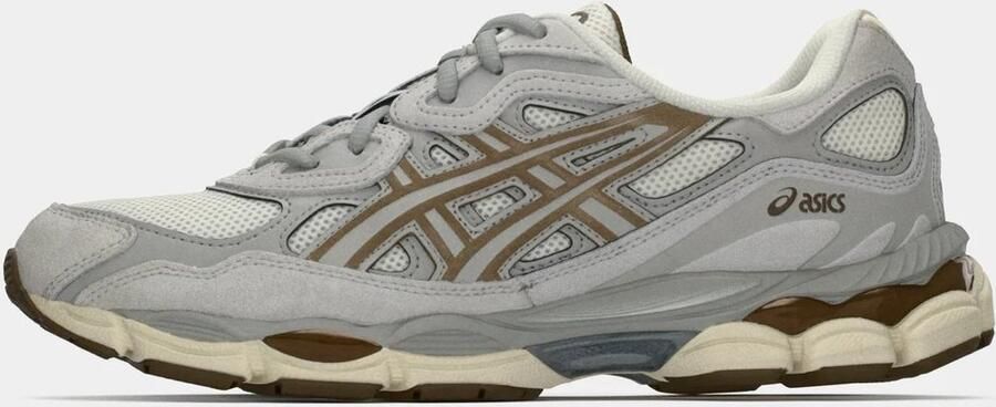 ASICS SportStyle Sneakers laag 'Gel-Nyc' crème karamel grijs