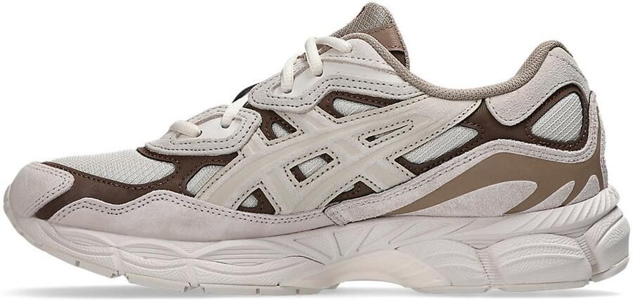 ASICS Gel-Nyc Obsidian Grey Obsidian Grey- Sneakers Unisex Grijs Oranje