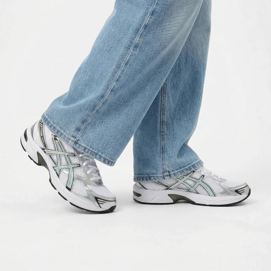 ASICS Gel Sneakers Unisex White Verdigris - Foto 5