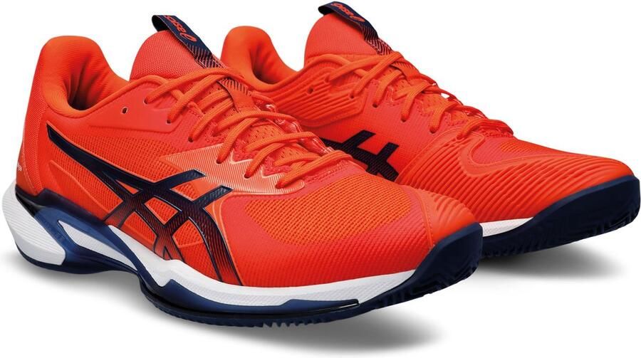 ASICS Solution Speed FF 3 Tennisschoenen Koi Blue Expanse Oranje Blauw Solution Tennis Heren
