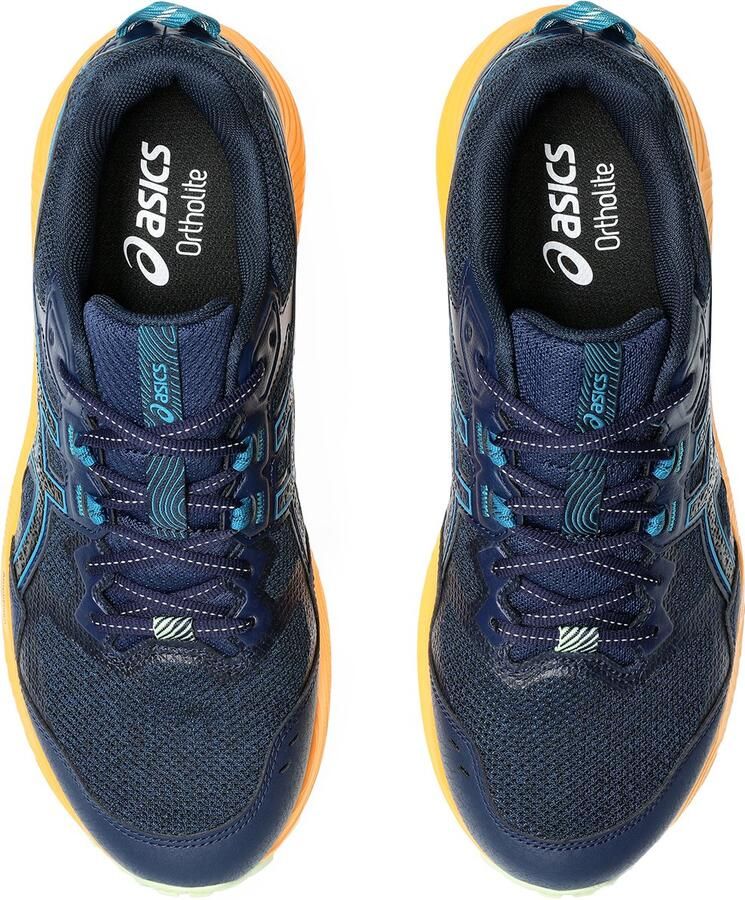ASICS Gel-Sonoma 7 Trailschoenen Night Sky Black Blauw Zwart Gel-Sonoma Trailrunning Heren
