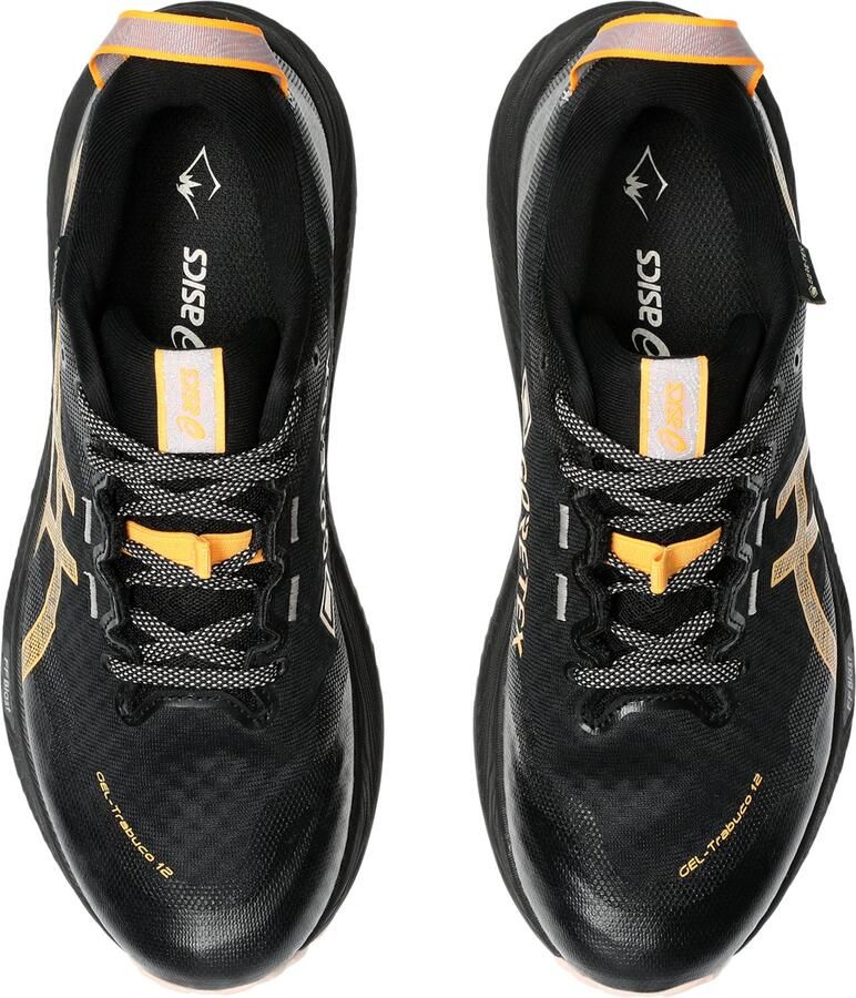 ASICS Gel-Trabuco 12 GTX Trailrunningschoenen Black Stadium Orange Zwart Oranje Gel-Trabuco Hardlopen Dames Trailrunningschoenen voor Vrouwen - Foto 2