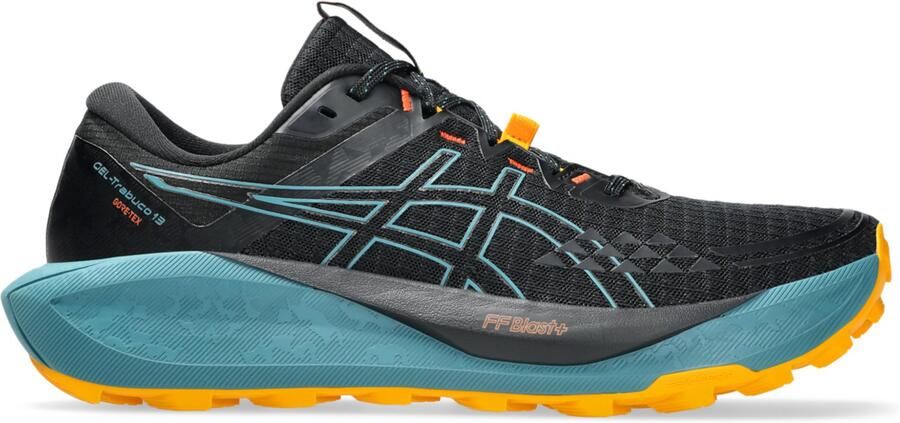 ASICS Gel-Trabuco 13 GTX Trailrunningschoenen Black Atlantis Blue Zwart Blauw Gel-Trabuco Trailrunning Heren Trailrunningschoenen voor Mannen - Foto 3