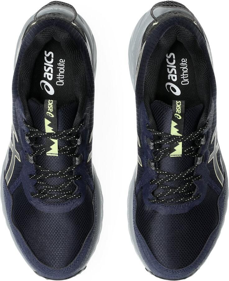 ASICS Gel-Venture 10 Trailschoenen Midnight Black Blauw Zwart Gel-Venture Trailrunning Heren