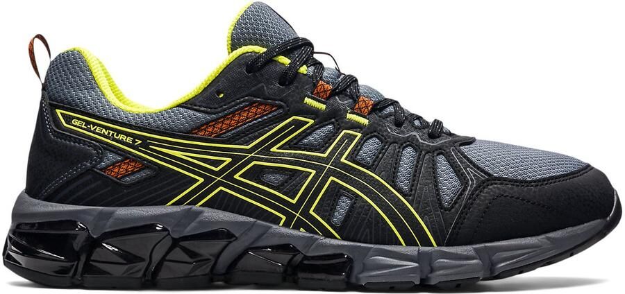 ASICS Gel-Venture 180 Sneakers 41.5 Black Sour Yuzu Zwart Geelgroen GEL Trail