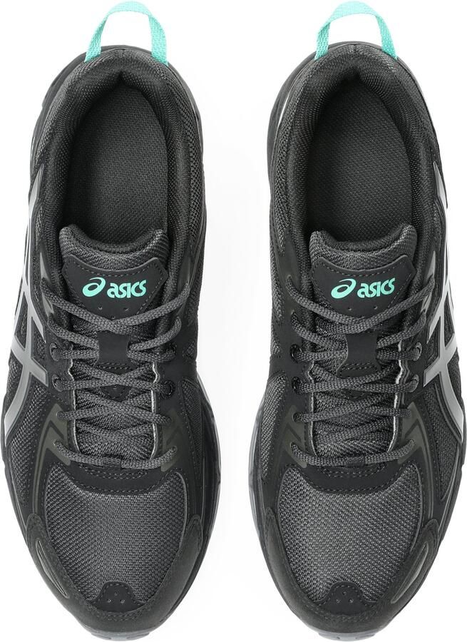 ASICS Gel-Venture 6 Trailrunningschoenen Graphite Grey Aurora Green Grijs Groen Gel-Venture Trailrunning Heren Trailrunningschoenen voor Mannen
