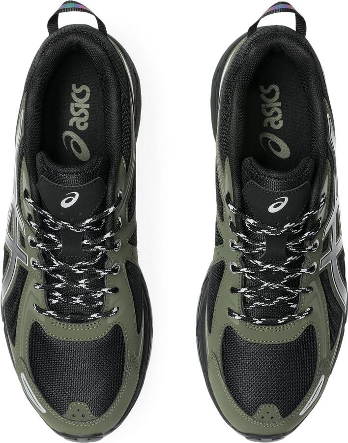 ASICS Gel-Venture 6 Trailrunningschoenen Black Pure Silver Zwart Zilver Gel-Venture Trailrunning Heren Trailrunningschoenen voor Mannen