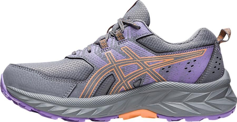 ASICS Gel-Venture 9 Dames Trail hardloopschoen Grijs Paars