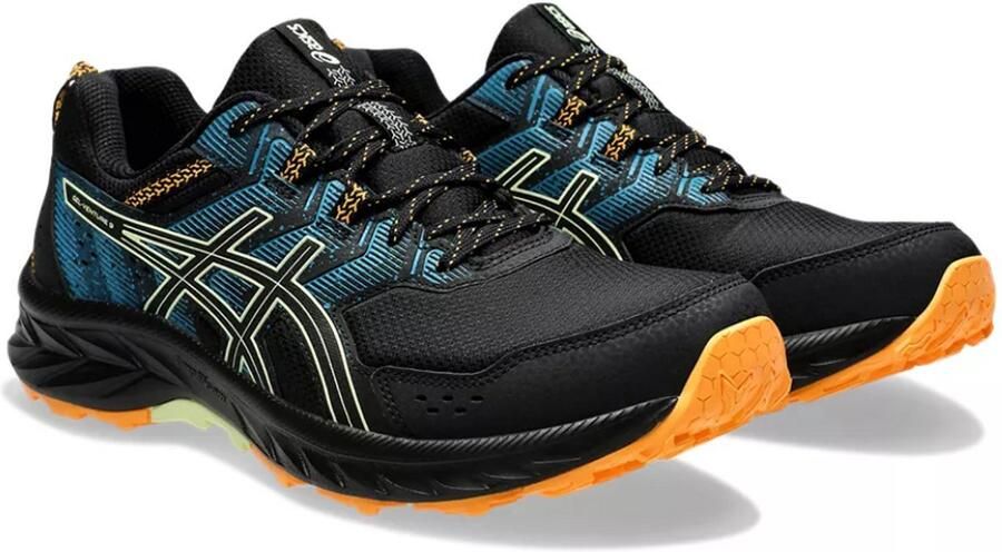 ASICS GEL-VENTURE 9 Haardloopschoen Trailschoen Zwart Oranje Matcha Mannen - Foto 3