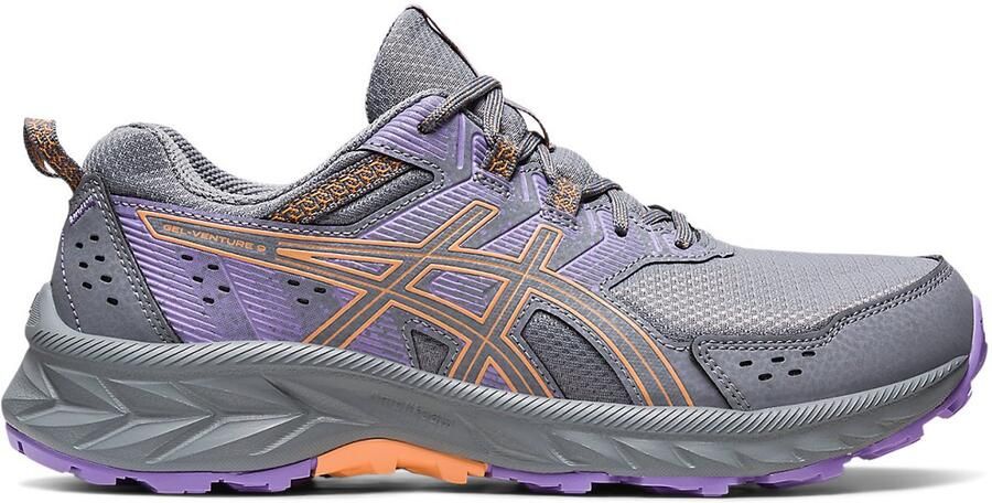 ASICS Gel-Venture 9 Unisex Trail hardloopschoen Grijs Paars