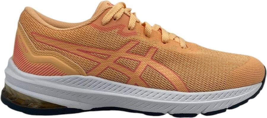 ASICS GT-1000 11 GS junior sportschoenen gymschoenen hardlopen Gel zool Oranje wit