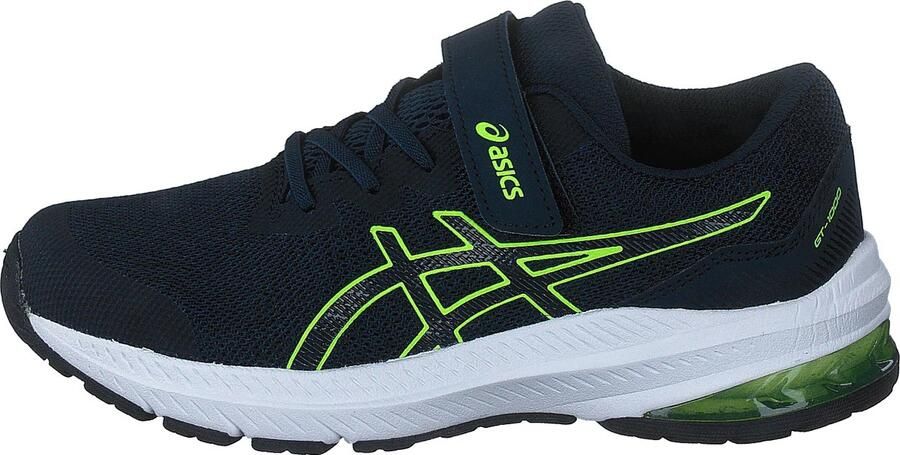 ASICS GT-1000 11 PS Kids French blue Hazard green Maat: K11 - Foto 2