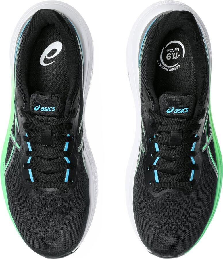 ASICS GT-1000 13 Hardloopschoenen Black Digital Aqua Zwart Aqua GT-1000 Hardloopschoenen Heren Hardloopschoenen voor Mannen