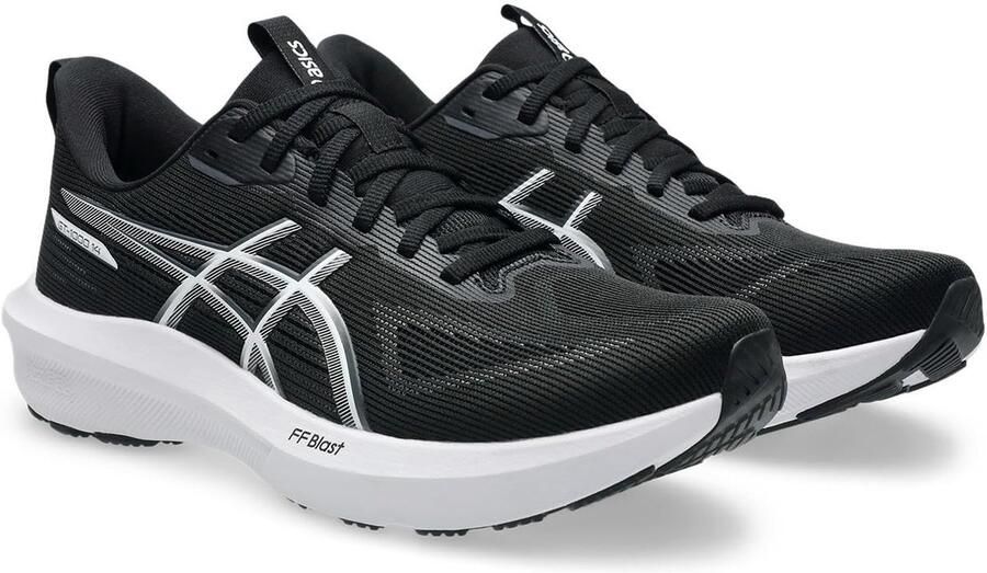 ASICS GT-1000 14 Hardloopschoenen Black White Zwart Wit GT-1000 Hardlopen Heren Hardloopschoenen voor Mannen
