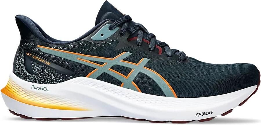 ASICS GT-2000 12 Hardloopschoen Blauw Bordeaux Unisex