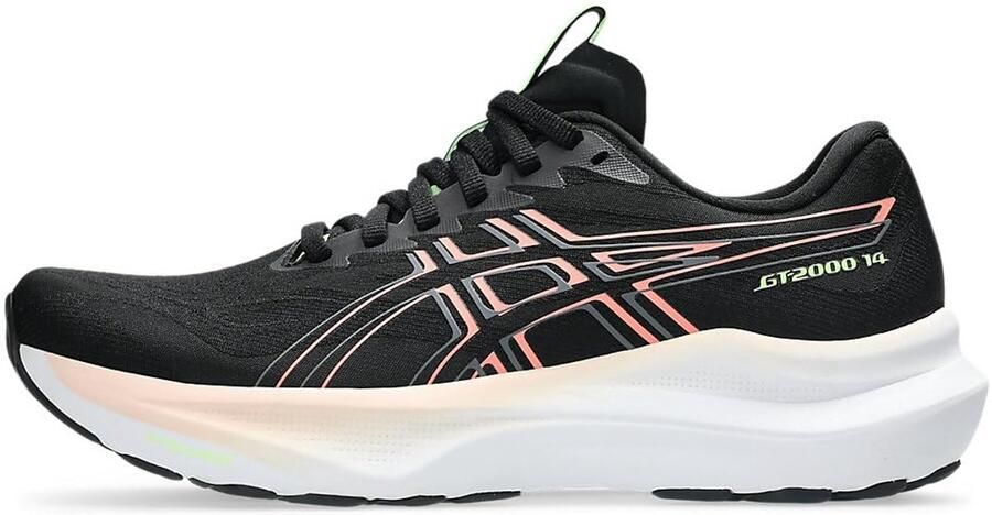 ASICS GT-2000 14 WS Hardloopschoenen Zwart Zonnekoraal