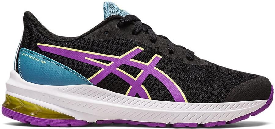 ASICS GT-1000 12 GS hardloopschoenen zwart wit - Foto 1