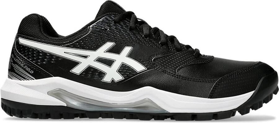 ASICS Gel-Lethal Field 2 001 black white Hockey Hockeyschoenen Veld