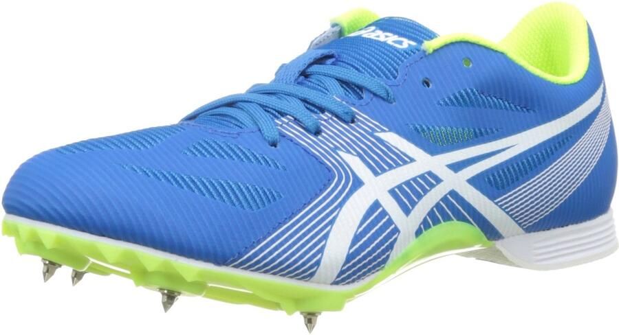 ASICS HYPER MD 6 Atletiekschoenen Diva Blue Safety Yellow