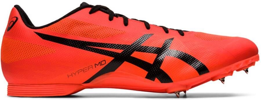 ASICS Hyper MD 7 Sportschoenen Hardlopen rood