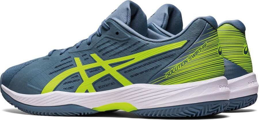 ASICS Tennisschoen Padelschoen Solution Swift FF Clay Heren Blauw Groen - Foto 7