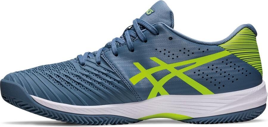 ASICS Tennisschoen Padelschoen Solution Swift FF Clay Heren Blauw Groen - Foto 6