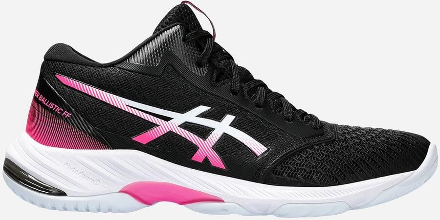 ASICS Netburner Ballistic FF Schoenen Black Hot Pink