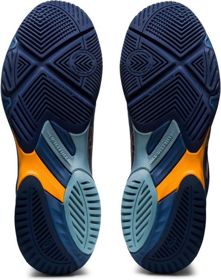 ASICS Netburner Ballistic ff Sportschoenen Volleybal Indoor blauw oranje - Foto 2