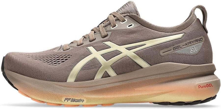 ASICS W's Nimb Dames Hardloopschoenen Crème Gentry Paars