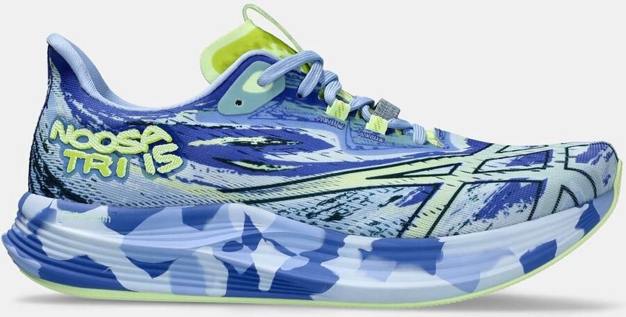ASICS NOOSA TRI 15 Unisex Hardloopschoenen Blauw Geel