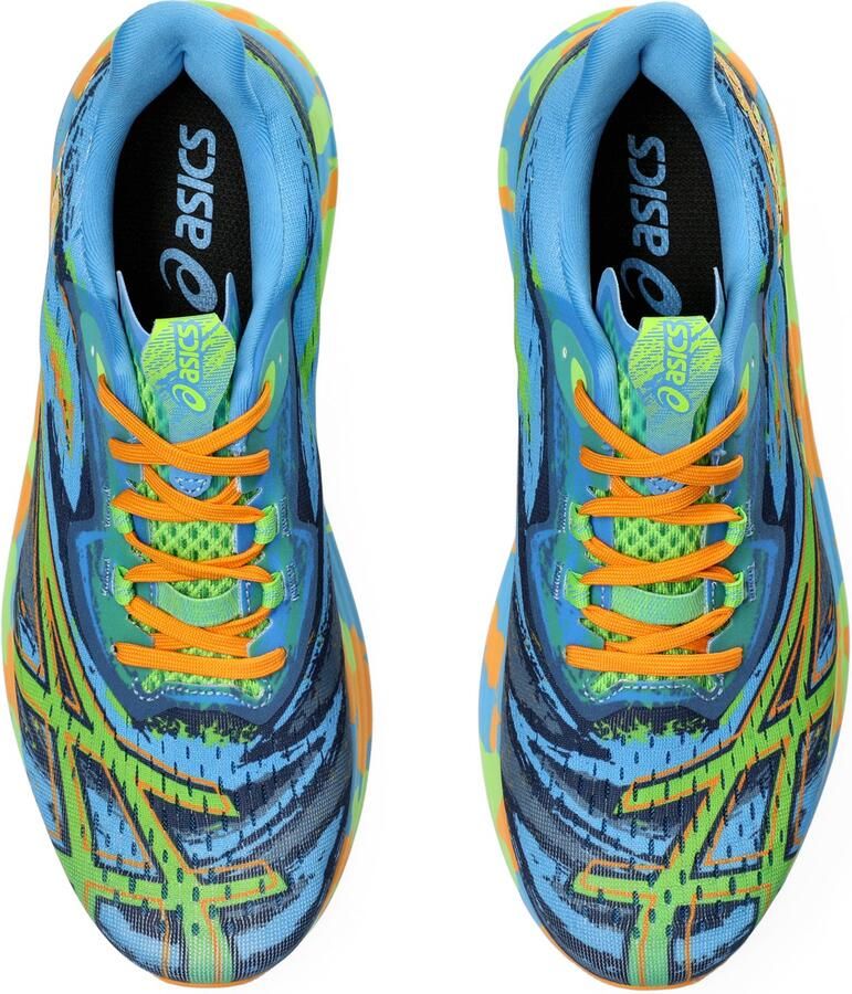 ASICS Noosa Tri 15 Waterscape Electric Lime Blauw Groen Noosa Hardlopen Heren Hardloopschoenen voor Mannen - Foto 3