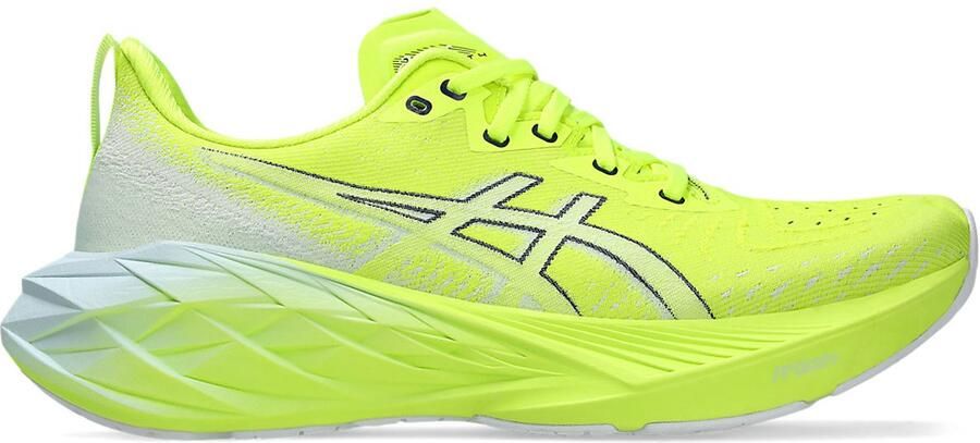 ASICS Novablast 4 Hardloopschoen Geel Grijs Heren