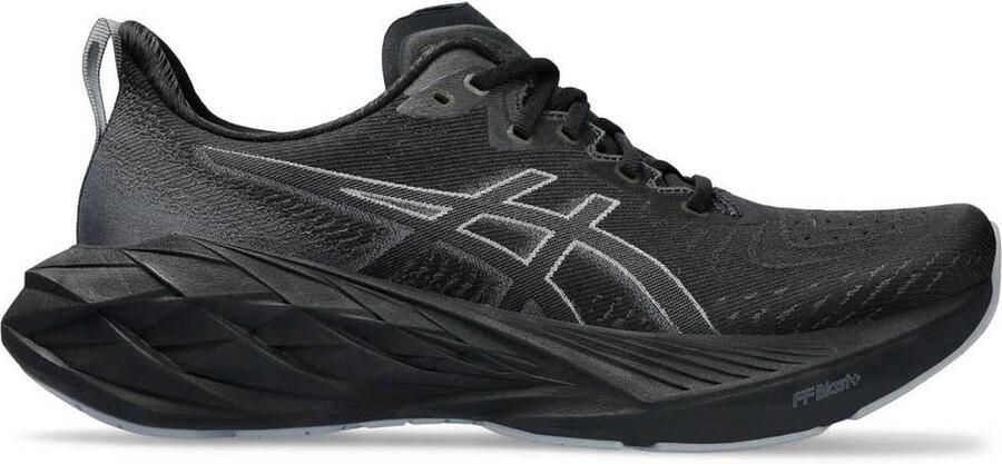 ASICS Novablast 4 Hardloopschoenen Black Graphite Grey Zwart Grijs Novablast Hardlopen Heren