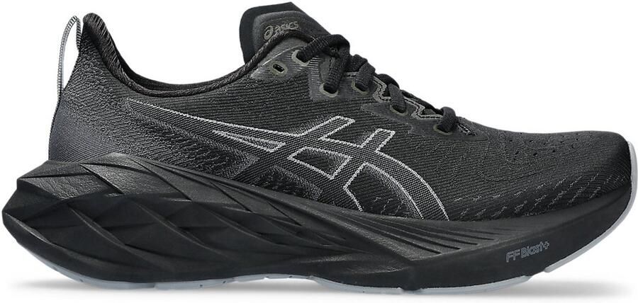 ASICS Novablast 4 Hardloopschoenen Black Graphite Grey Novablast Hardlopen Dames Hardloopschoenen voor Vrouwen