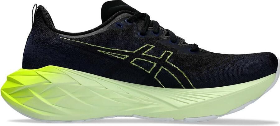 ASICS Novablast 4 Hardloopschoenen Black Blue Expanse Zwart Blauw Novablast Hardlopen Heren